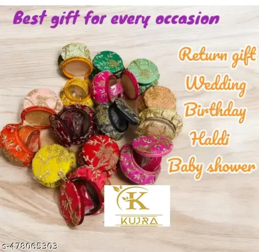Kujra embroidery potli Bangal pack of 4